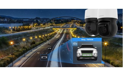 Hanwha Vision Yapay Zekalı PTZ PLUS Kameralar