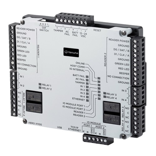 X1100A-H003, 2x Door Intelligent Controller, TCP/IP