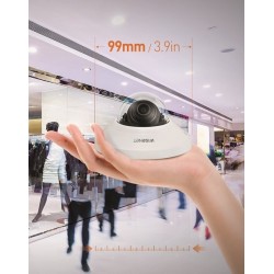 QND-8011, 5MP Kubbe Tipi Mini Ağ Kamerası