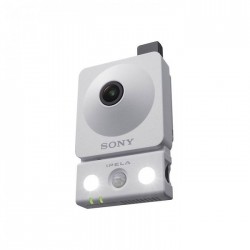 SNC-CX600W, 720p/30 fps Wireless Network Camera with White-lite LED Illuminators Powered C Series