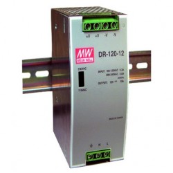 DR-120-12, 12V, 10A Ray Montaj Tipi Güç Kaynağı