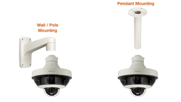 Multi Sensor Type Camera Installation Examples